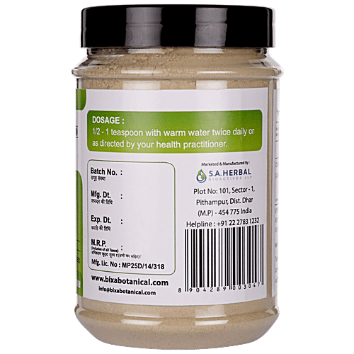 Bixa Botanical Chaksu Seed Powder, 200 g  