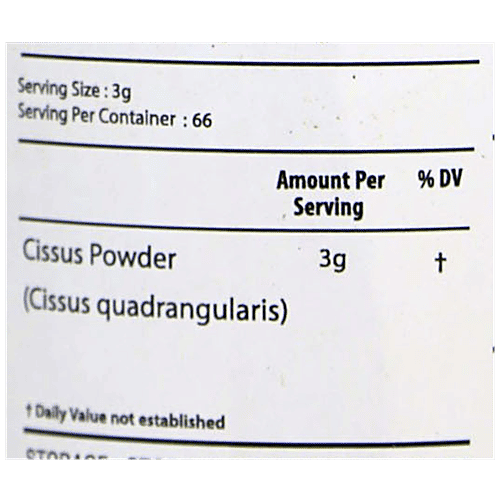 Bixa Botanical Hadjod Powder, 200 g  