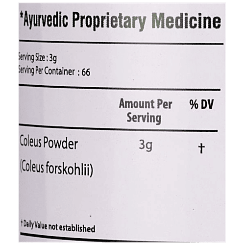 Bixa Botanical Coleus Root Powder, 200 g  