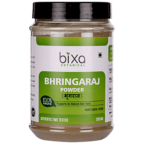 Bixa Botanical Bhringaraj Herb Powder, 200 g  