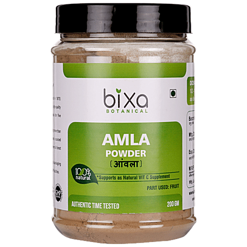 Bixa Botanical Amla Fruit Powder, 200 g  