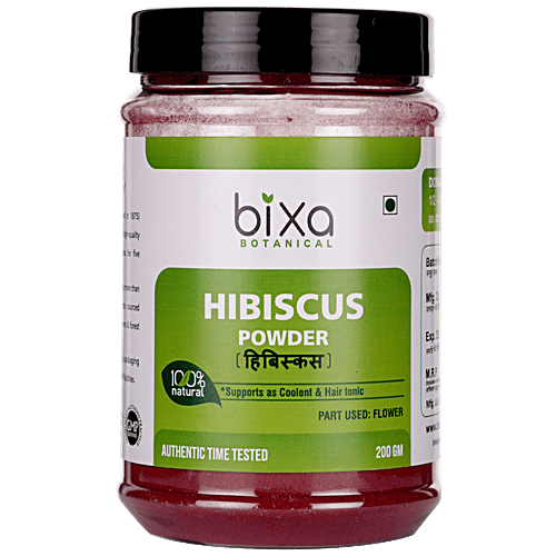Bixa Botanical Hibiscus Flower Powder, 200 g  