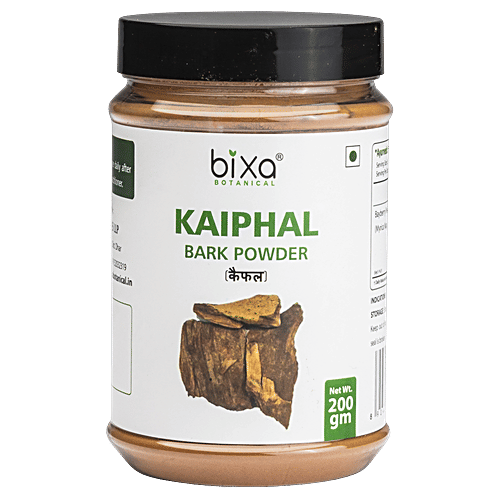 Bixa Botanical Kaiphal Powder - Supports Skin & Respiratory Wellness, 200 g  