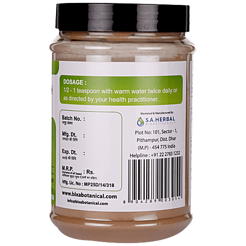 Bixa Botanical Chitrak Root Powder, 200 g  