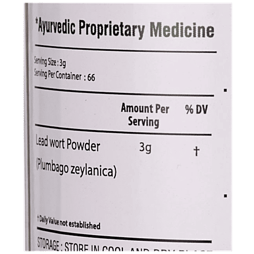 Bixa Botanical Chitrak Root Powder, 200 g  