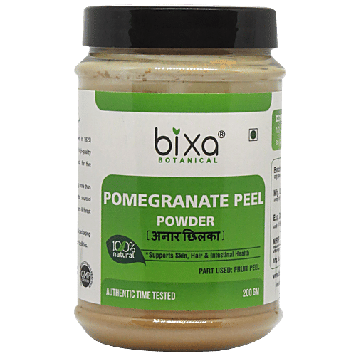 Bixa Botanical Pomegranate Fruit Peel Powder, 200 g  