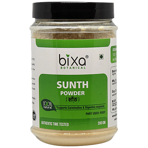 Bixa Botanical Sunth Powder, 200 g  