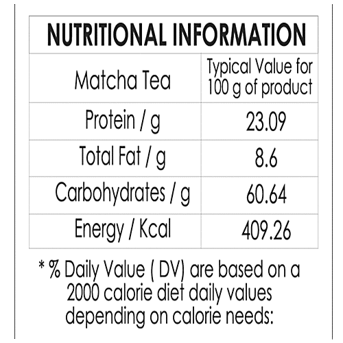 Vahdam Ashwagandha Matcha Green Tea Powder - Pure Japanese Ground, 50 g