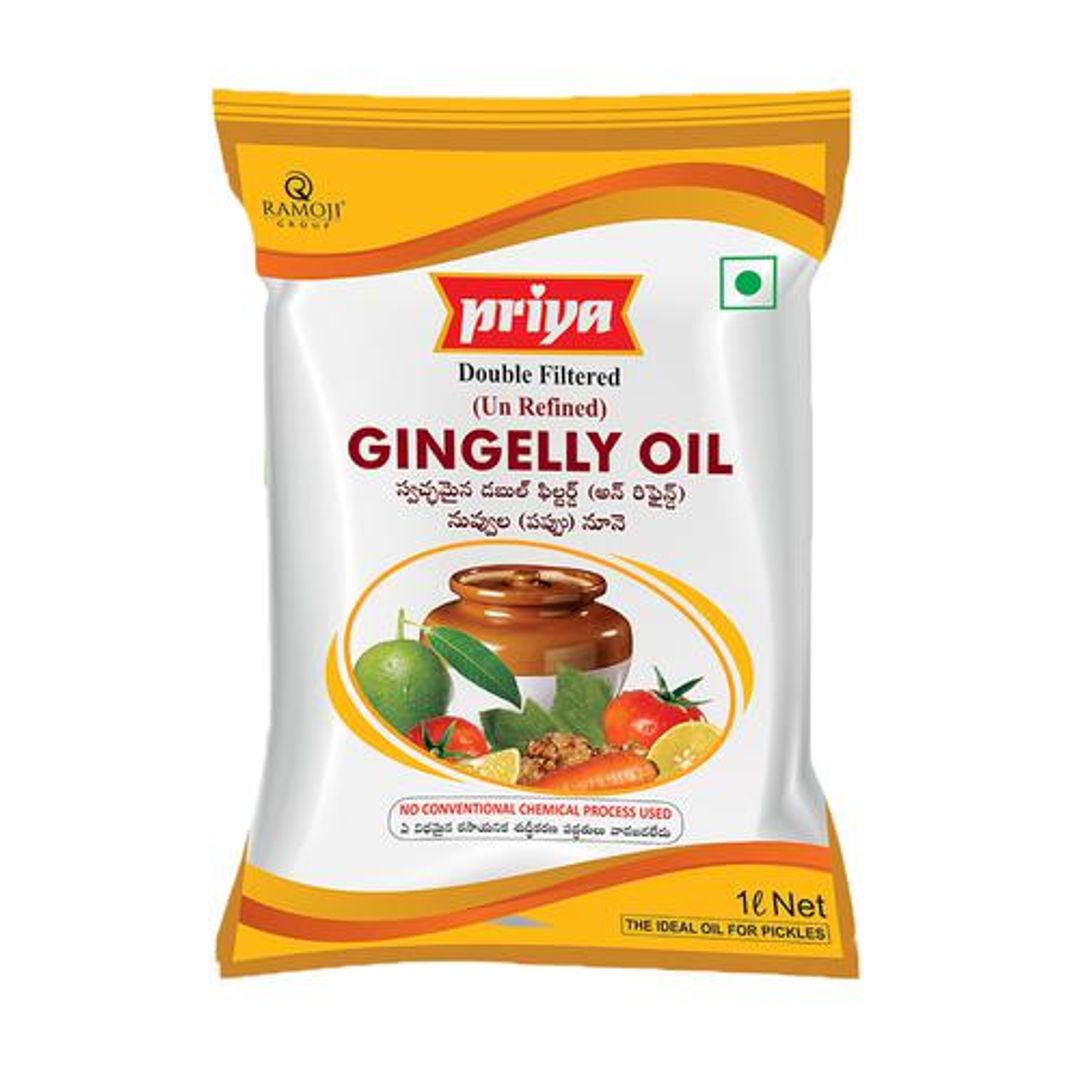 Priya Gingelly Oil, 1 L 