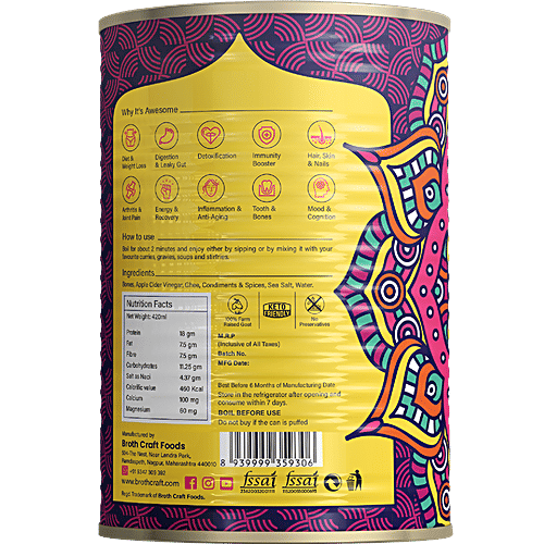 Broth Craft Pure Goat Bone Broth - Homemade, 420 ml  