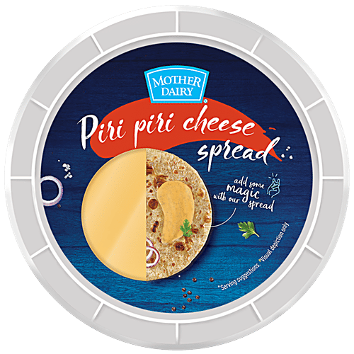 mother dairy Cheese Spread - Piri Piri, 200 g Box 