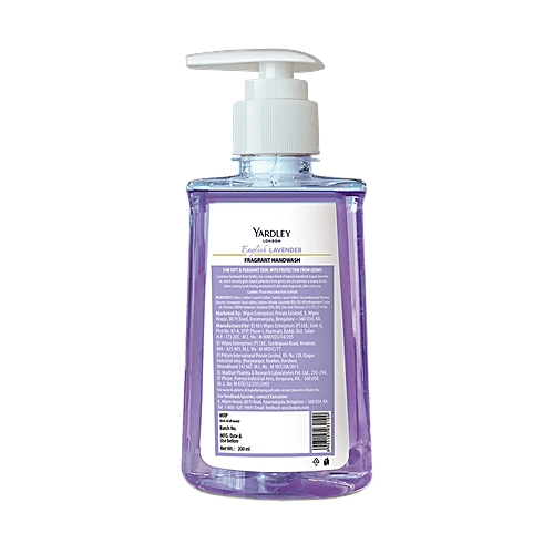 Yardley London English Lavender Fragrant Handwash, 250 ml Pump 