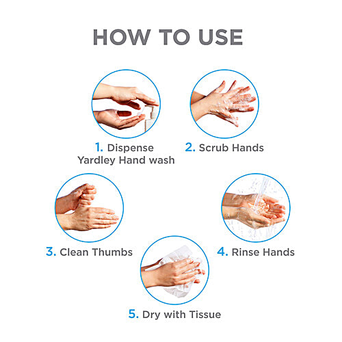 Yardley London English Lavender Fragrant Handwash, 250 ml Pump 