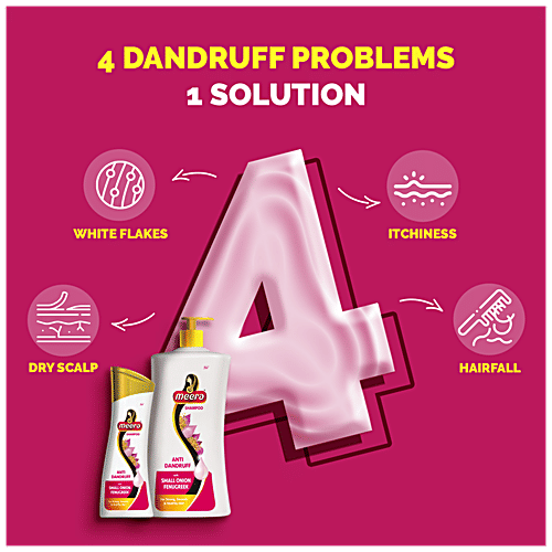 Buy Meera Anti Dandruff Shampoo With Small Onion & Fenugreek, For Men