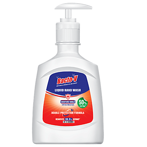 Bacto-V Liquid Hand Wash - Moisture Shield, 300 ml  