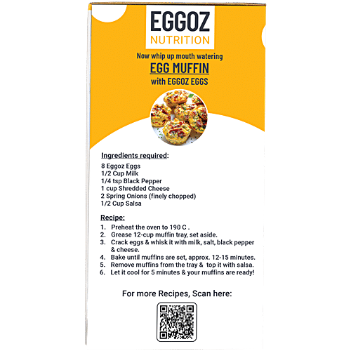 Eggoz Farm Fresh White Eggs, 30 pcs  