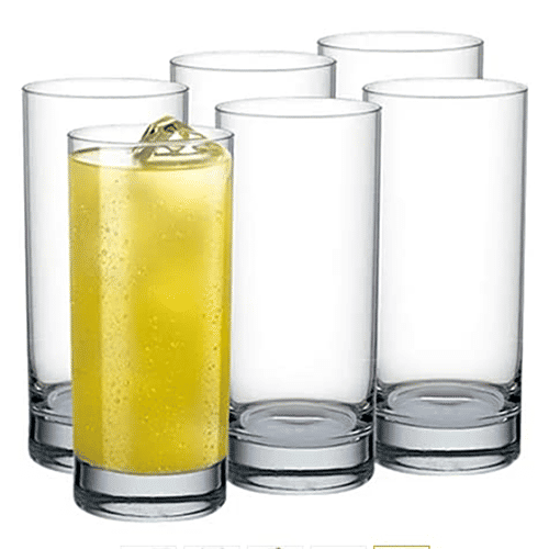 Ocean San Marino Glass Set - Transparent New, B00412, 350 ml (Set of 6)