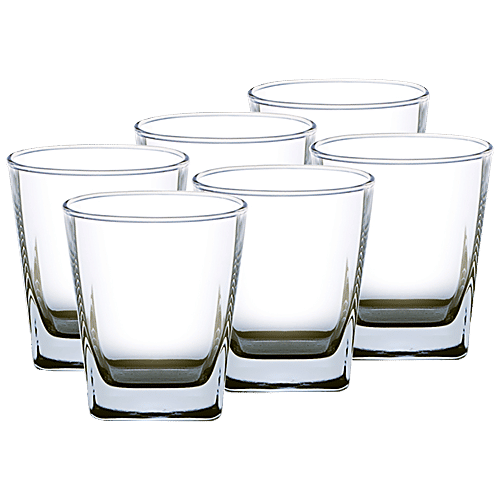 Ocean Plaza Glass Set - Transparent New, B11007, 195 ml (Set of 6) 