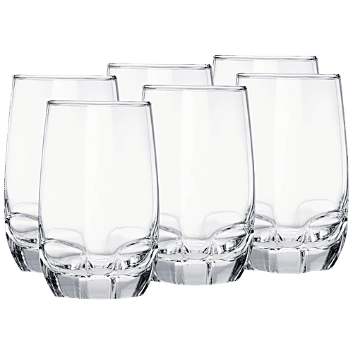 Ocean Charisma Hi Ball Glass Set - Transparent New, B17115, 415 ml (Set of 6) 