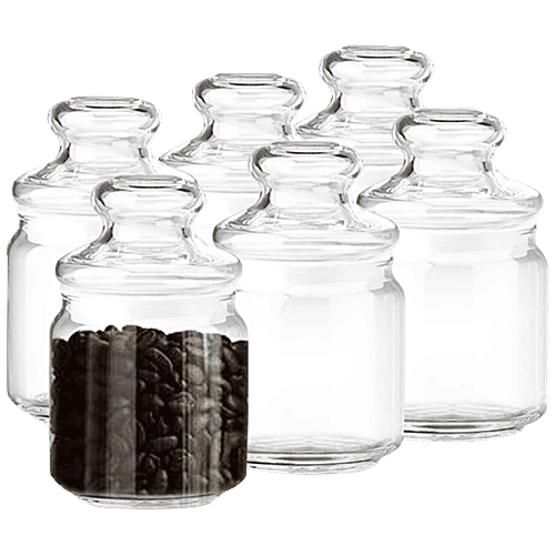 Ocean Pop Jar - New, B02517(G), 500 ml (Set of 6) 