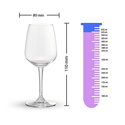 Ocean Lexington Hi ball Tumbler Set - Transparent New, 1019G13, 370 ml (Set of 6) 
