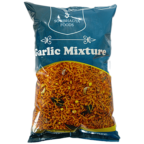 Sowbhagya Foods Garlic Mixture, 500 g