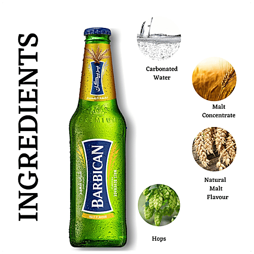 Barbican  Non-Alcoholic Beer Bottle - Malt Flavour, 330 ml  