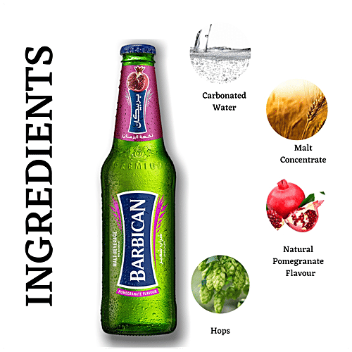 Buy Barbican NonAlcoholic Beer Bottle Malt Beverage, Pomegranate