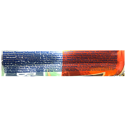 Barbican Non-Alcoholic Beer Can - Malt Beverage, Strawberry Flavour, 250 ml