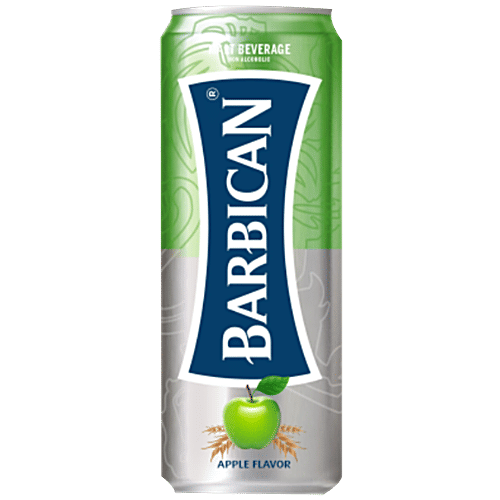 Barbican  Non-Alcoholic Beer Can - Malt Beverage, Apple Flavour, 250 ml  