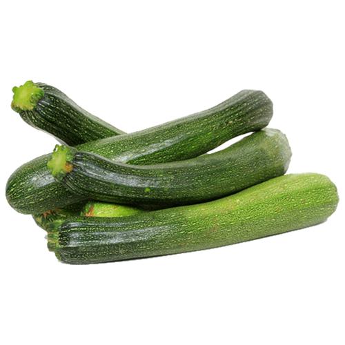 Fresho Zucchini - Green, 2 pcs Approx (300-400g)  