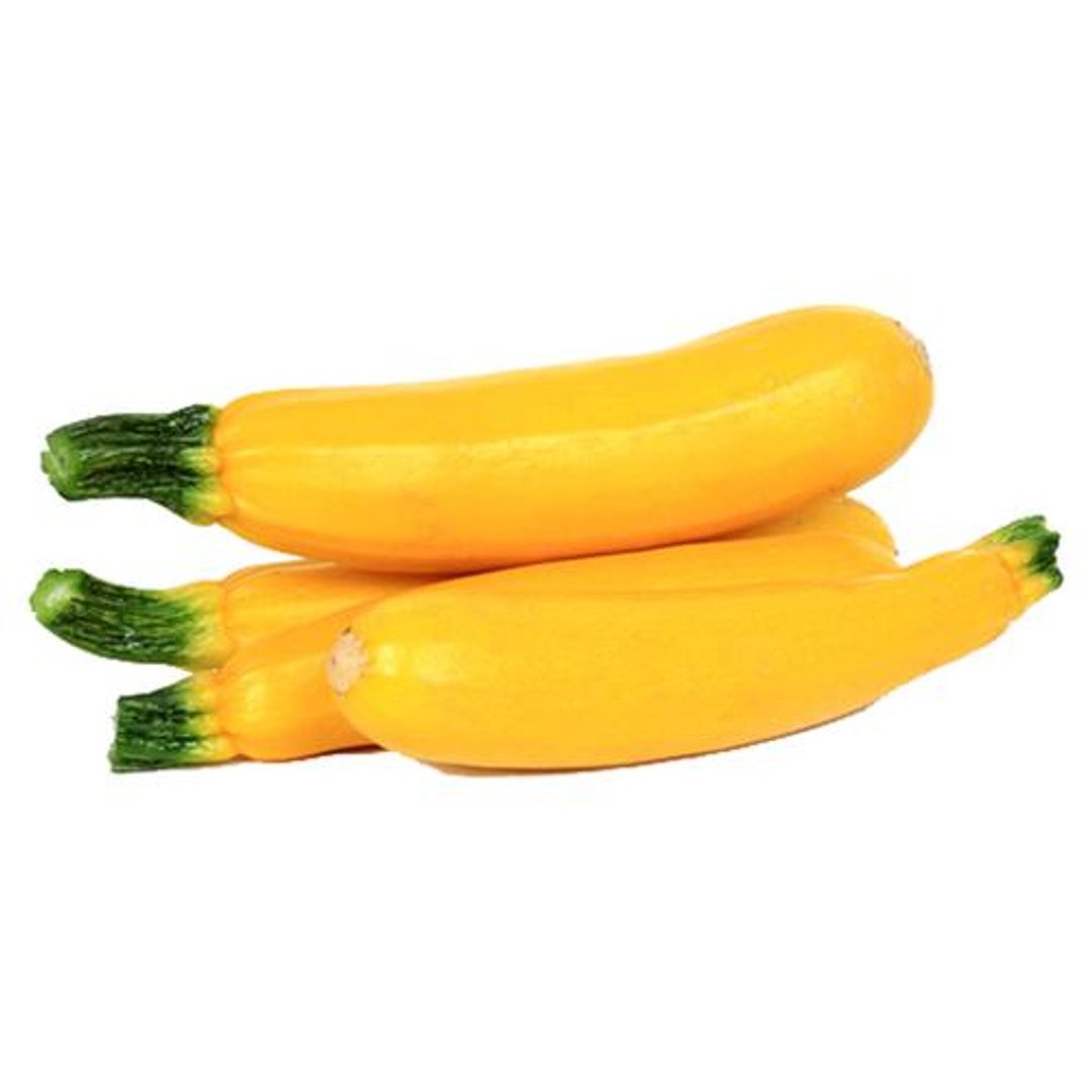Fresho Zucchini - Yellow, 2 pcs Approx (300-400g) 