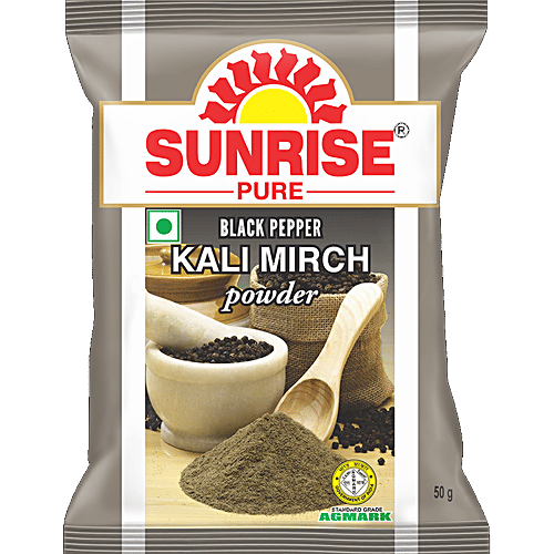 Buy Sunrise Pure Black Pepper/Kali Mirch Powder Online at Best Price of Rs 75 bigbasket