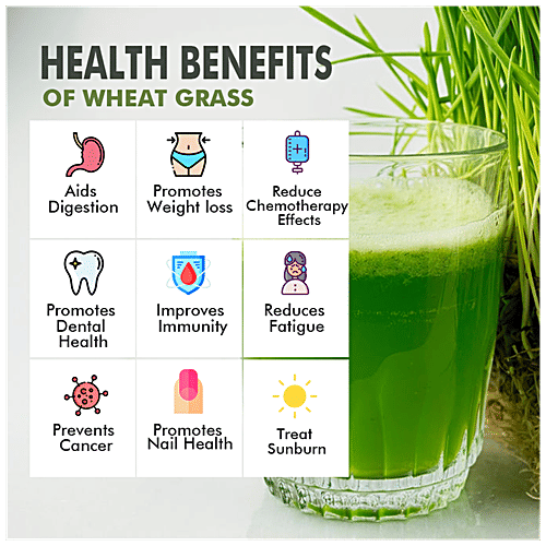Buy Nattfru Wheat Grass Juice Powder Real Fruit Only, No Added Sugar