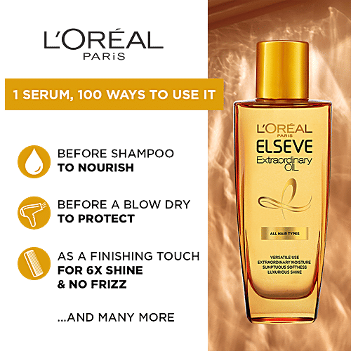 Loreal Paris Elseve Extraordinary Oil Serum, 30 ml Bottle 