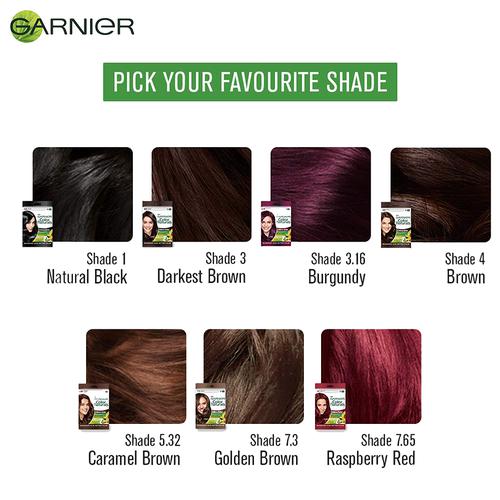 Buy Garnier Hair Colour - Color Naturals CrÃ¨me Riche Sachet Online at Best  Price of Rs 49 - bigbasket