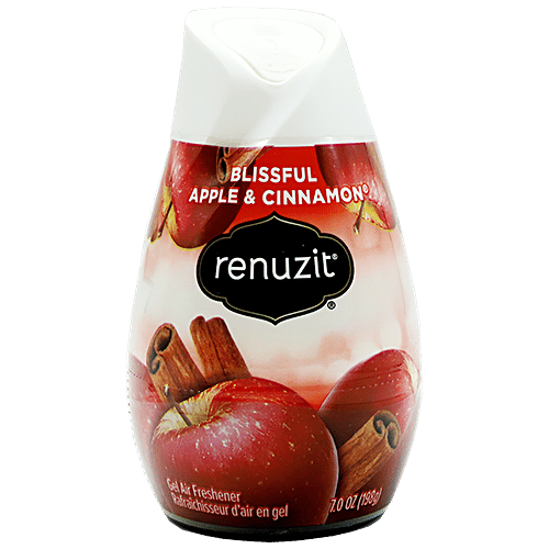 RENUZIT Soild Gel Air Freshener - Apple & Cinnamon, 198 g  
