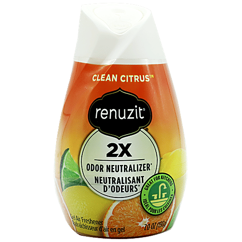 RENUZIT Soild Gel Air Freshener - Clean Citrus, 198 g  