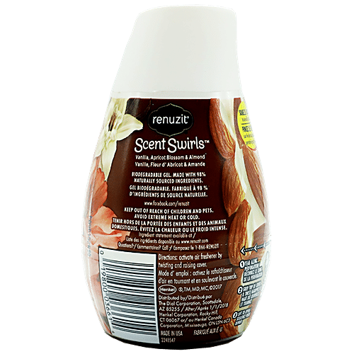 RENUZIT Soild Gel Air Freshener - Whipped Vanilla, Toffee & Roasted Chestnuts, 198 g  