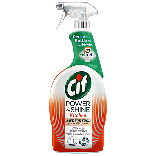 Buy Cif Power & Shine Kitchen Cleaner Spray Tough Grease & Stain