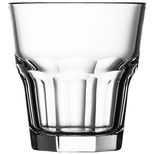 Pasabahce Casablanca Whisky/Juice Tumbler - Tempered Glass, 265 ml (Set of 3) 