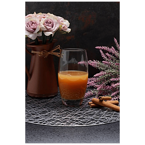 Pasabahce Barrel Glass Water/Juice Tumbler, 500 ml (Set of 6) 