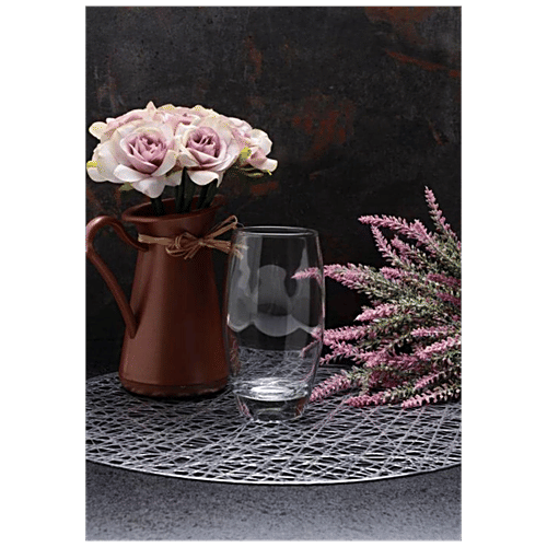 Pasabahce Barrel Glass Water/Juice Tumbler, 500 ml (Set of 6) 