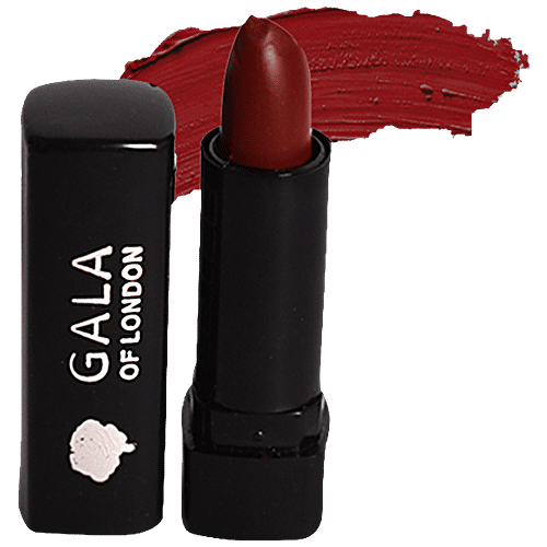 GALA OF LONDON Mini Matte Lipstick, 1.2 g 09 Maroon 