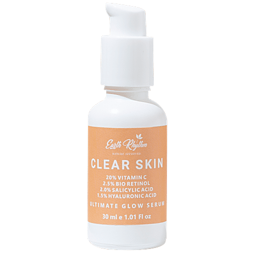 Buy Earth Rhythm Clear Skin Vitamin C, BioRetinol, Salicylic Acid
