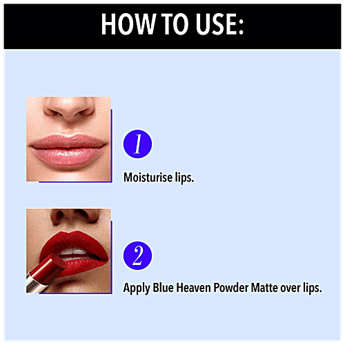 Blue Heaven Powder Matte, 3.5 g Ruby Glow - RM03 