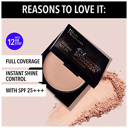Blue Heaven Oil Control Compact Powder, 8 g Caramel 401 