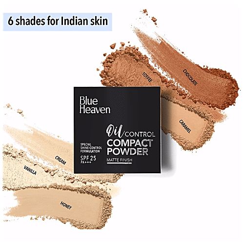 Blue Heaven Oil Control Compact Powder, 8 g Caramel 401 