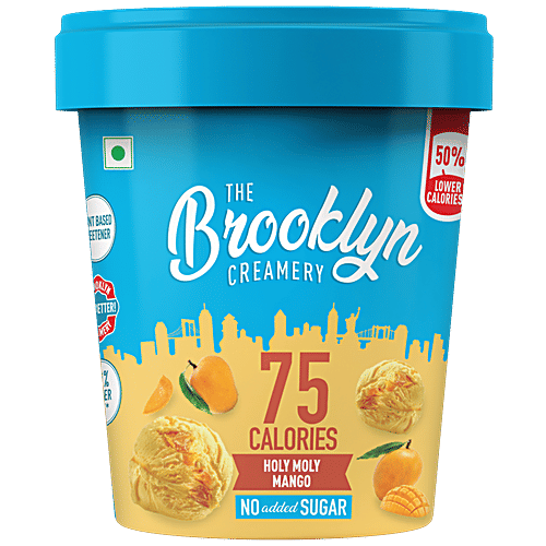 Buy THE BROOKLYN CREAMERY Holy Moly Mango Ice Cream Online at Best