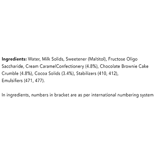 The Brooklyn Creamery Chocolate Fudge Brownie Ice Cream, 100 ml CUP 